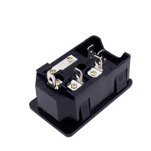 Enchufe interruptor 4 pines 10A 250V con cable de alimentación y luz de aviso 3