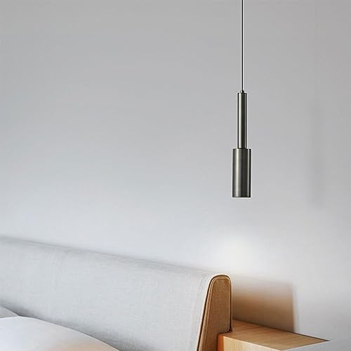 Éclairage de suspension moderne à LED 5W en laiton doré pour salon