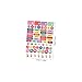 DOITOOL 15Pcs Vintage English Label Stickers for Budget Books Journals Easy to Apply Stationery Stickers for Scrapbooking Craft Projects and Schedules for DIY Decoration