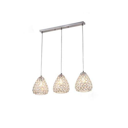 Lustre salle à manger pour corriger un manque de clarté suspension cristal