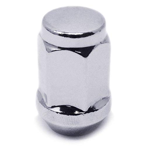 Mastiff 13754, Acorn Bulge After-Market Lug Nut Set - 1/2-20 Thread, Triple-Chrome Finish, 3/4 Hex, 60 Degree Conical Seat (Pack Of 20) #TOP3