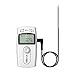 Elitech RC-4 Temperaturdatenlogger-Rekorder mit externem Temperatursensor,LCD-Displays temperaturedata Logger 16000 Daten Kapazität