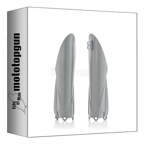 Protégez votre suspension avec le couvercle fourche gris Acerbis WR 250 2T