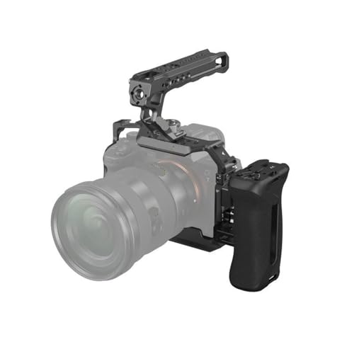 �݊���������܂�SmallRig �J�����P�[�W�n���h���O���b�v Sony RV RIV IV A7SIII A1 �ɑΉ��A1/4 �C���`���ƃR�[���h�V���[�t��(Professional Kit)