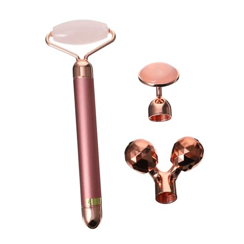 Warmhm Facial Avec Masseur Électrique Pour Visage Outil De Massage Pour Réduire Les Poches Et Rougeurs