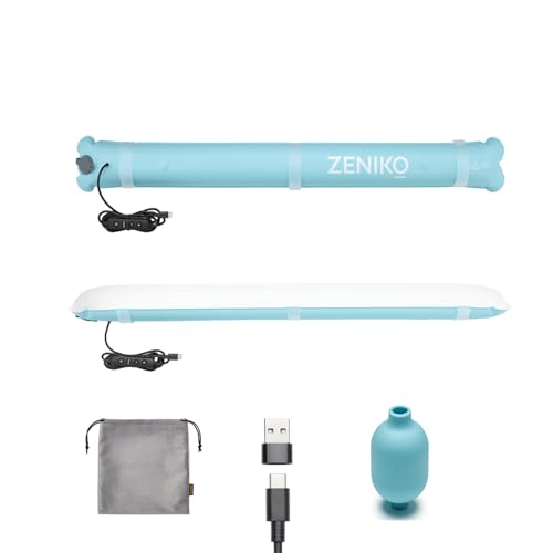 ZENIKO OT80Bi Multiuse Inflatable Tube Light 80cm 15W Bi-color 3000K-6500K with Magnet Air Pump CRI96+ TLCI98+ New Version for Photography Camping Live stream