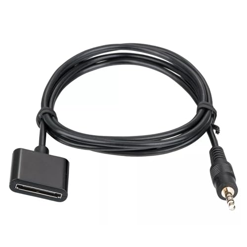 Cable adaptador 30 Pin hembra a Jack 3.5mm macho 5 pies miniatura 4