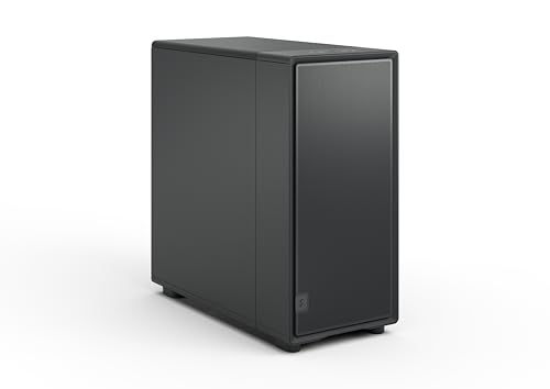 Image of Fractal Design Epoch XL Black Solid - High Airflow PC Gaming Case - Mesh Front Panel - Three Momentum 14 Fans Included - Spacious Interior - ATX /mATX /ITX and Reverse Connector Motherboard Support