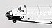 Daron Worldwide Trading PS5823-1 Stamp Orbiter Atlantis Space Shuttle, White