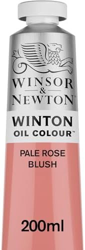 Winsor & Newton Winton Oil Color, 200ml (6.75-oz) Tube, Pale Rose...