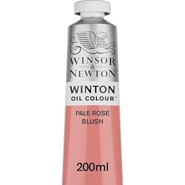 Winsor & Newton Winton 200ml Oil Colour - Blush Pale Rose,1437257