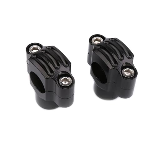 Élévateur guidon moto 22 mm en aluminium avec vis M12