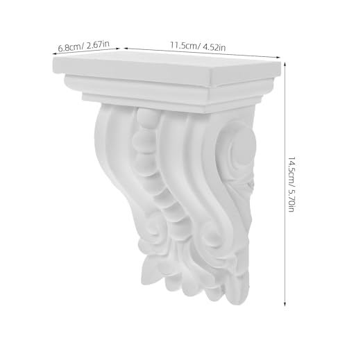 Applique sculptée en polyuréthane blanche Zerodeko 11,5 cm - 7