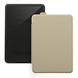 HOICHOE Case for 6' Kindle Paperwhite (10th Generation-2018 Release,Model No.PQ94WIF),Lihght PU Leather Cover and Transparent Hard Back,with Auto Sleep/Wake,Oat Coffee
