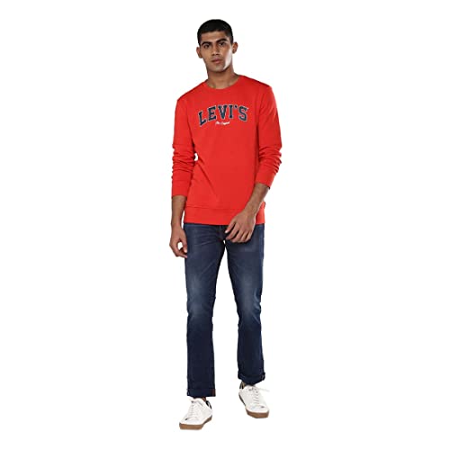 Image of Levi's Men's Cotton Sweatshirt (59638-0016 Red S)