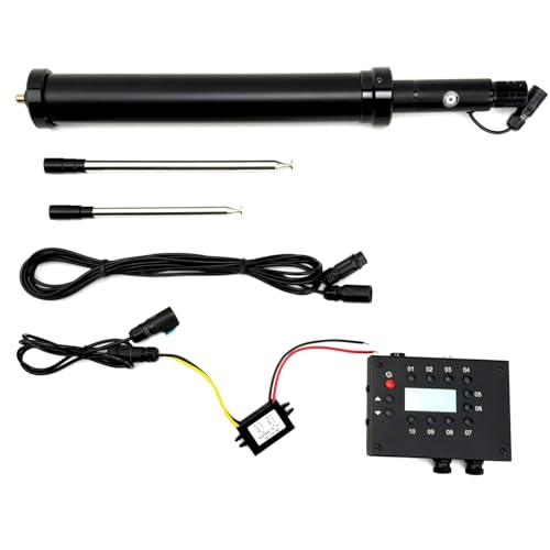 Antena destornillador motorizado GRA-AT330T sistema móvil HF programable con conector UHF