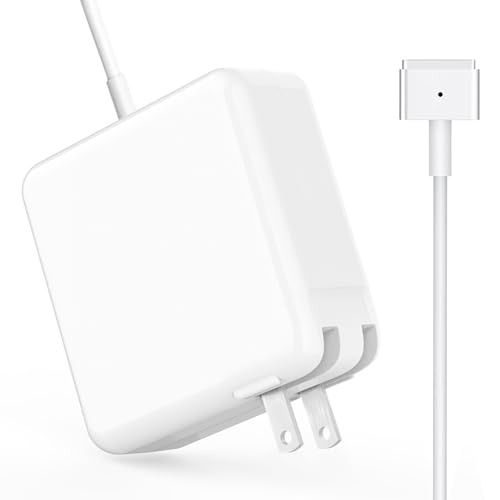 Mac Book Pro Charger, 60W Power Adapter T-Type Magnetic Connector Charger Compatible with Mac Book Pro Retina 13 Inch and Mac Book Air (Later 2012)