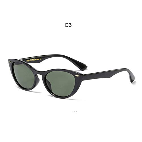 Utini Cat Eye Sungalsses Women Small Shades for Ladies Luxury Brand Eyeglasses UV400 Girls Sun Glasses 2019 Pink Heart with Case - (Lenses Color: C3)