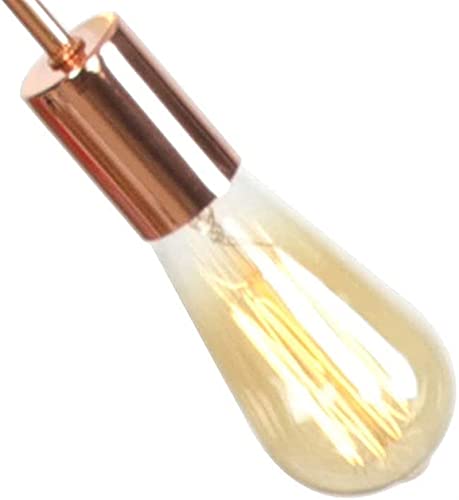 SPUTNIK LUSTARLIER, Vintage Modern Mildy Century hanglamp met E27 gloeilamp, kleur hanger van smeedijzer voor woonkamer… - Afbeelding 7