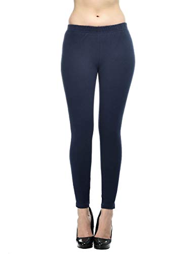 Image of Frenchtrendz Women's Skinny Fit Mid Rise Stretchable Cotton Spandex Jegging Pull On (XS-4XL)