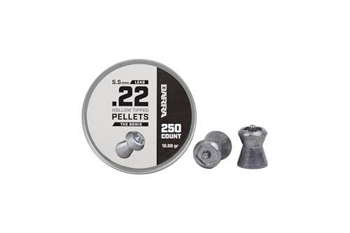 JTS Airguns Dead Center Precision .22 Cal, 14.89 Grain, Wadcutter, 250ct