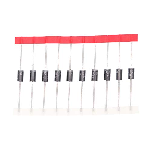 Huaban HB-DIODE-SR5100-10PCS 10Pcs Sr5100 (Sb5100) Schottky Barrier Rectifier Diodes 5A 100V Do-201Ad (Do-27) Axial 5 Amp 100 Volt thumb #1