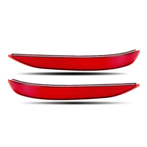 Réflecteur pare-chocs arrière Chevrolet Equinox 18-20 paire de lentilles rouges 84306358