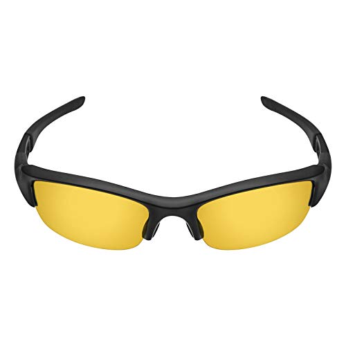 Image of Mryok Replacement Lenses for Oakley Flak Jacket Sunglasses, HD Polarized, UV Protection, Impact Resistant