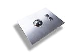 Front Panel Mount Stainless Steel trackball - 38mm Diameter - Mechanical trackball - Waterproof - for kiosks and Industrial Control