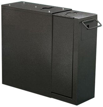 Trademark Poker Oversized Slim Line Universal Drop Box (Brown)