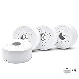 Universal Security Camera Junction Box Mount Bracket, Indoor/Outdoor Use Hide Cable Junction Box for