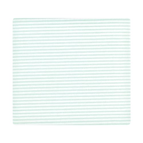 Image of Hudson Baby Unisex Baby Cotton Poly Flannel Receiving Blankets Bundle, Eucalyptus, One Size