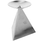 SHINEOFI Molde Piramidal de Acero Inoxidable 10X11 CM Herramienta para Hacer Bolas de Arroz y Carne Molde Triangular para Cocina Doméstica Utensilio Práctico para Platos y Aperitivos