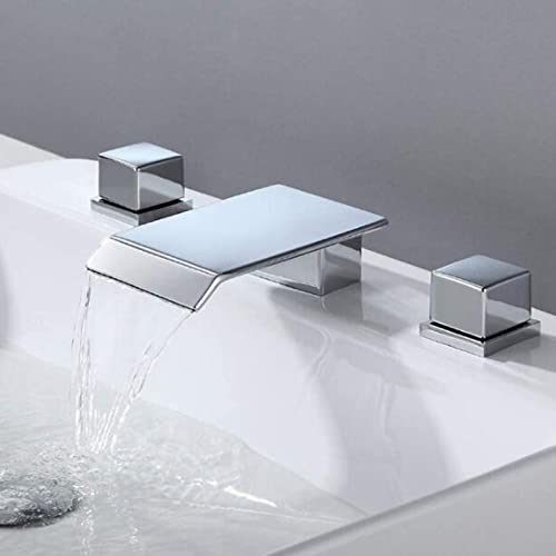 Robinet mitigeur d'évier cascade pour une salle de bains moderne