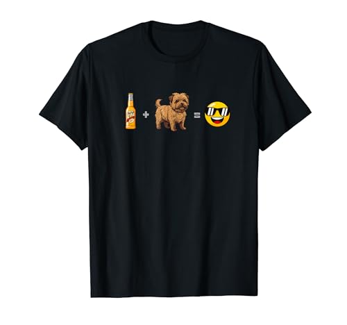 Norfolk Terrier + Beer Dog Dad Happy Men Pet Amante Camiseta