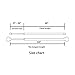 H.VERSAILTEX Elegant Window Treatment Telescoping Double Curtain Rod Set with Classic Cap, 3/4-Inch Diameter, Adjusts from 48 to 84 Inches, Nickel