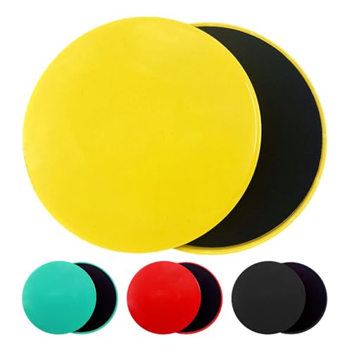 Core Sliders - Pilates Sliders Two-Sided Gliding Discs for Exercise | 2 Floor Sliders for Core Workouts, Strength Training Carpe
