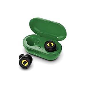 NCAA Oregon Ducks True Wireless Earbuds, Team Color