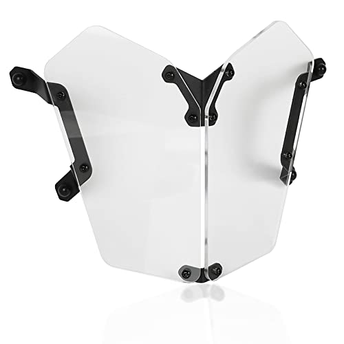 Moto Avant Couverture Protectrice de Phare pour Yamaha Tenere 700/XTZ 700 2019-2021 XTZ690 Tenere 2019-2021 T7 2019-2021-Dégager Cover