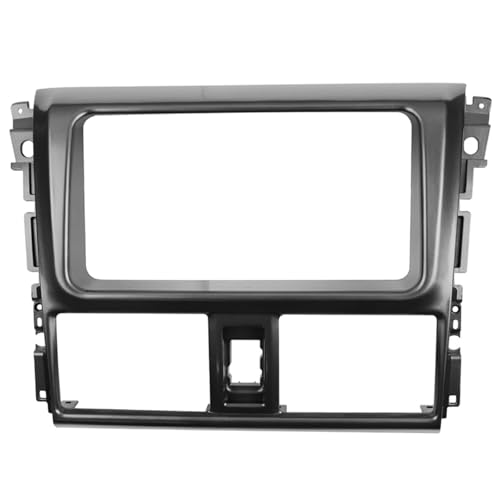 Marco de salpicadero para Yaris L 2013-2014 compatible con estéreo doble DIN