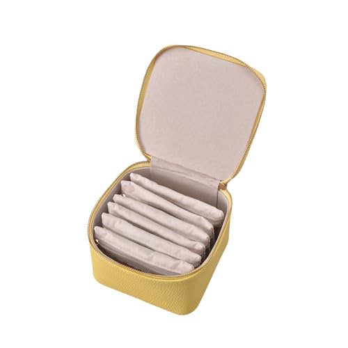 Lot de 6 sacs à bijoux pour colliers et bagues : l'accessoire parfait pour l'organisation