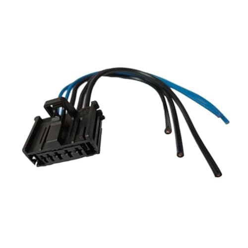 Clynex 6450JP 206 307 Resistencia del motor calentador ventilador o línea de cableado, for Peugeot, for Citroen, C3 6450.JP 6445ZL 6445KL Amortiguador del motor del ventilador(BLACK Line)