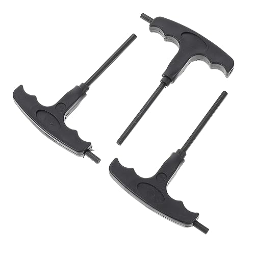 balacoo Repair Kit 4pcs Ice Skate Wrench Roller Skates Wheel Tool T-handle Wrench Skating Accessories