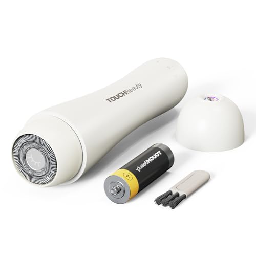 TOUCHBeauty Depilación facial para mujer, depilación facial impecable para mujeres, recortadora de vello facial para pelusas de melocotón, vello de barbilla y bigotes de labio superior, afeitadora