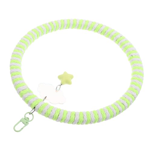 Abaodam Parrot Perch Swing Interactive Rope Chewing Plaything for Bird Cage Multi Functional Swing and Chew for Parakeets and Cockatiels Easy to Install and Visually Stimulating