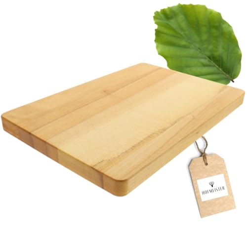 HOFMEISTER® Schneidebrett Kernbuche geölt – Robustes und langlebiges Schneidebrett, hochwertig