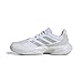 Produktbild adidas Damen CourtJam Control 3 Womens Clay Tennis Shoes Tennisschuhe, Cloud White/Silver Metallic/Grey One