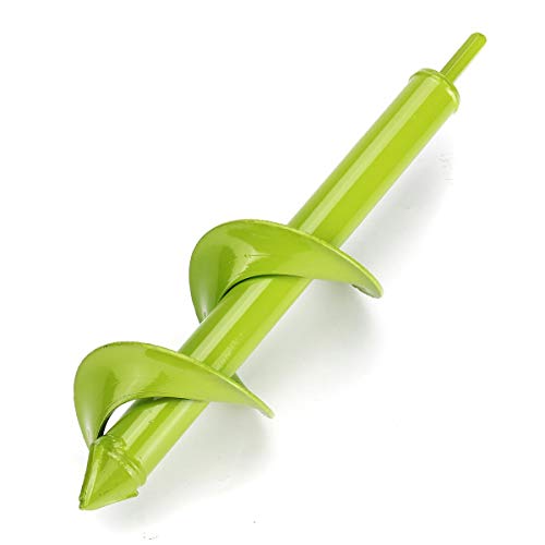 Oojuuyunkjlkj Electric Power Garden Auger Drill Bits Earth Planter Spiral Post Hole Digger Kit Auger Bit (Size : 6x22CM)