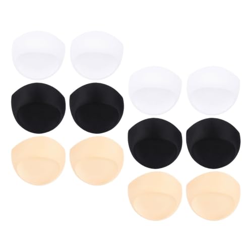 GALPADA 12 Piezas de Insertos de Copas de Esponja Lavables y Ajustables para Sujetadores Deportivos y Bikinis de Mujer