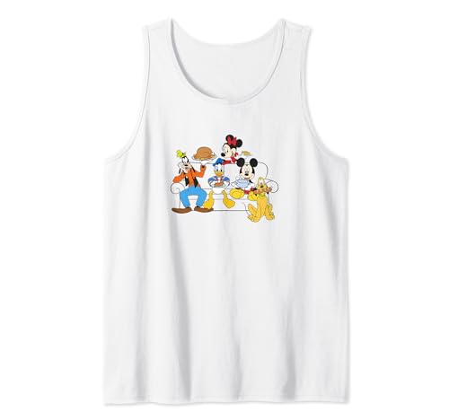 Débardeur Disney Mickey Friends Thanksgiving Friendsgiving Couch imprimé automne